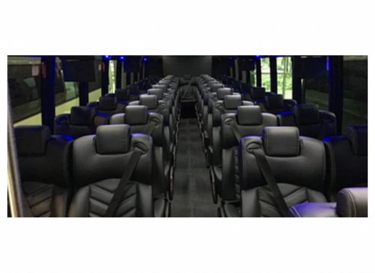 mini coach bus interior